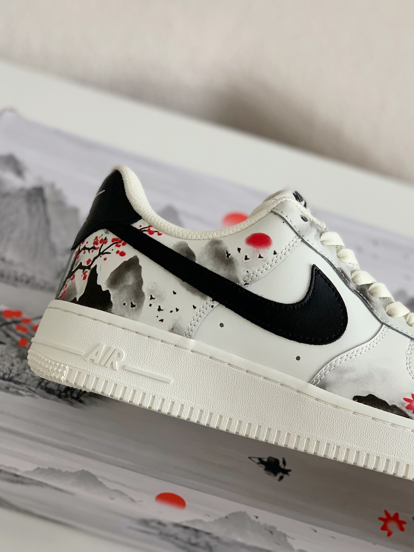 NIKE Air Force 1 07 low “landscape painting” Sneakers