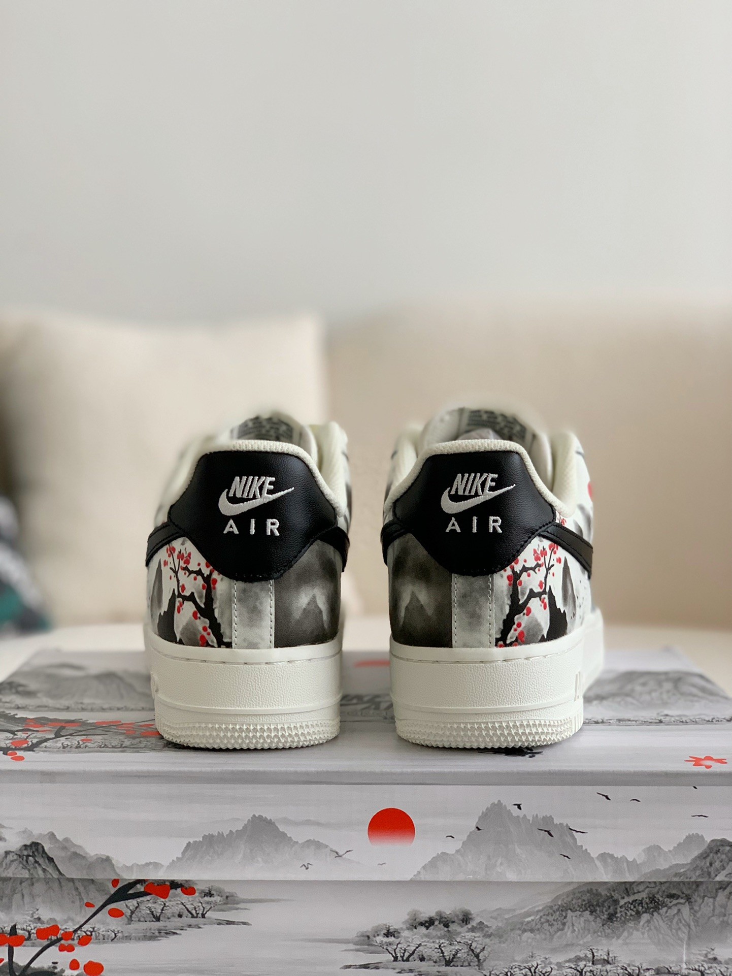 NIKE Air Force 1 07 low “landscape painting” Sneakers