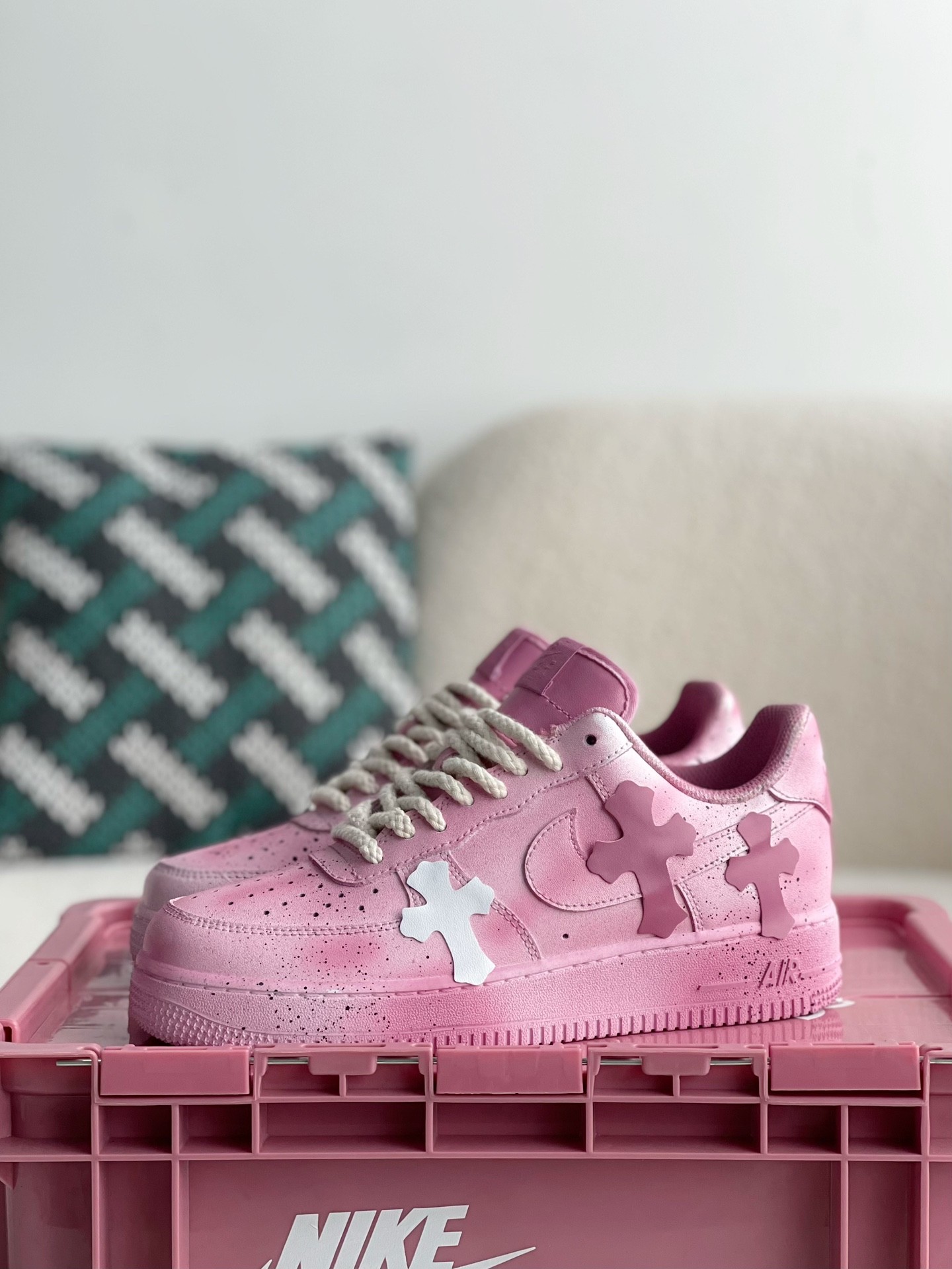 Chrome Hearts x Nike Air Force 1 sneaker