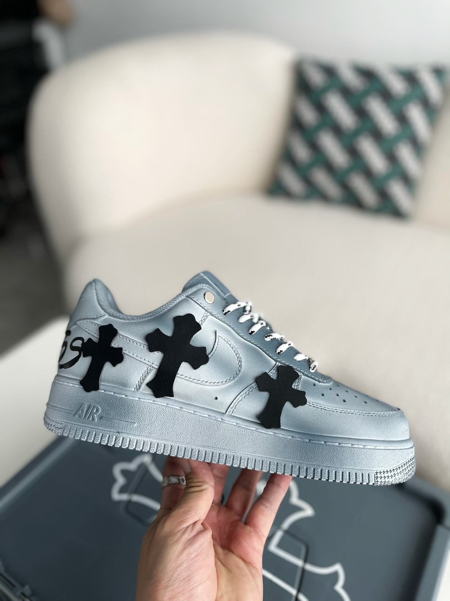 Chrome Hearts x Nike Air Force 1 sneaker