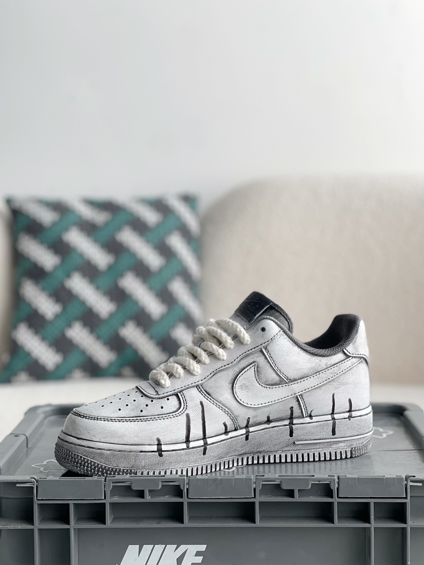 Chrome Hearts x Nike Air Force 1 sneaker