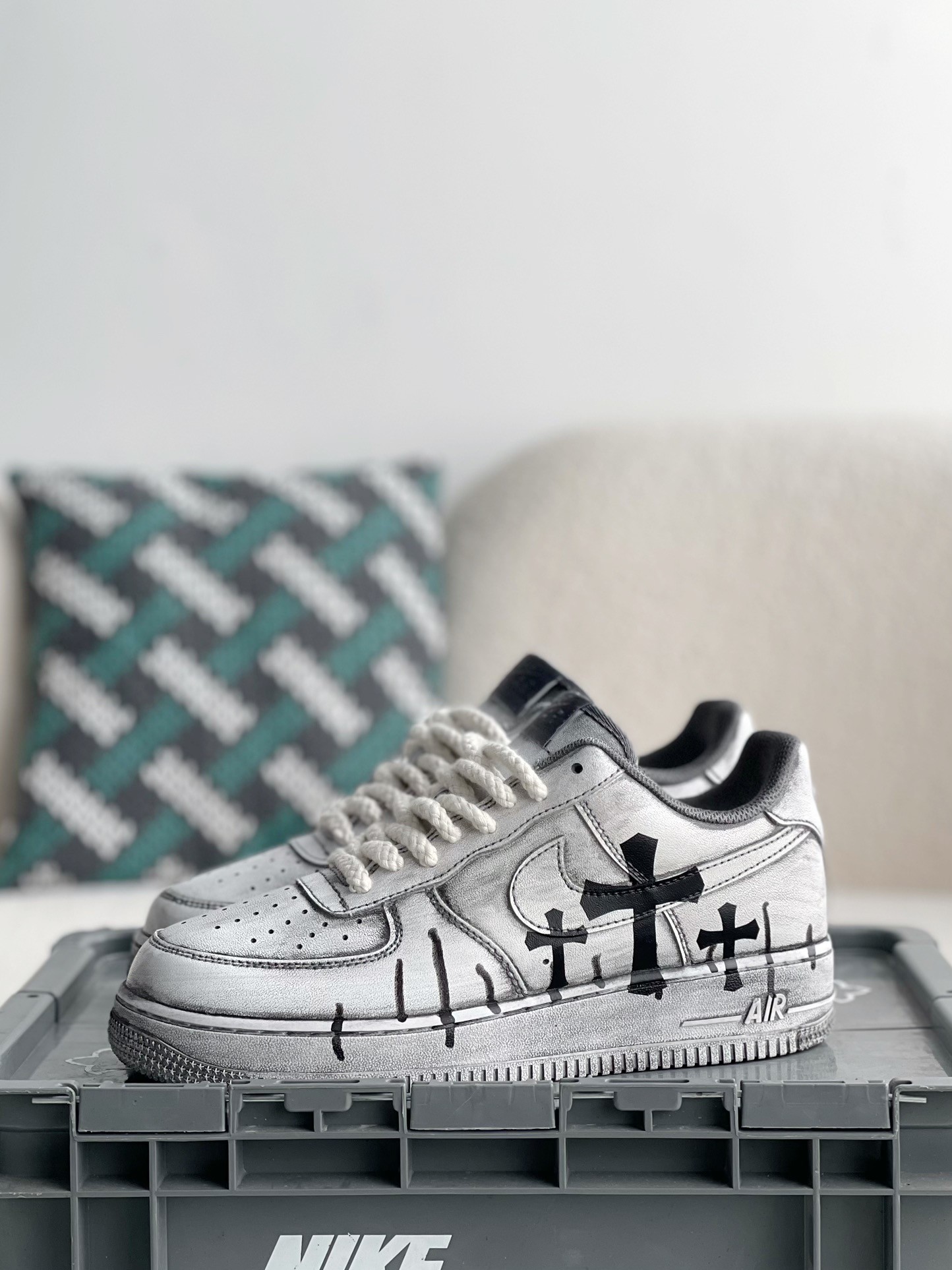 Chrome Hearts x Nike Air Force 1 sneaker