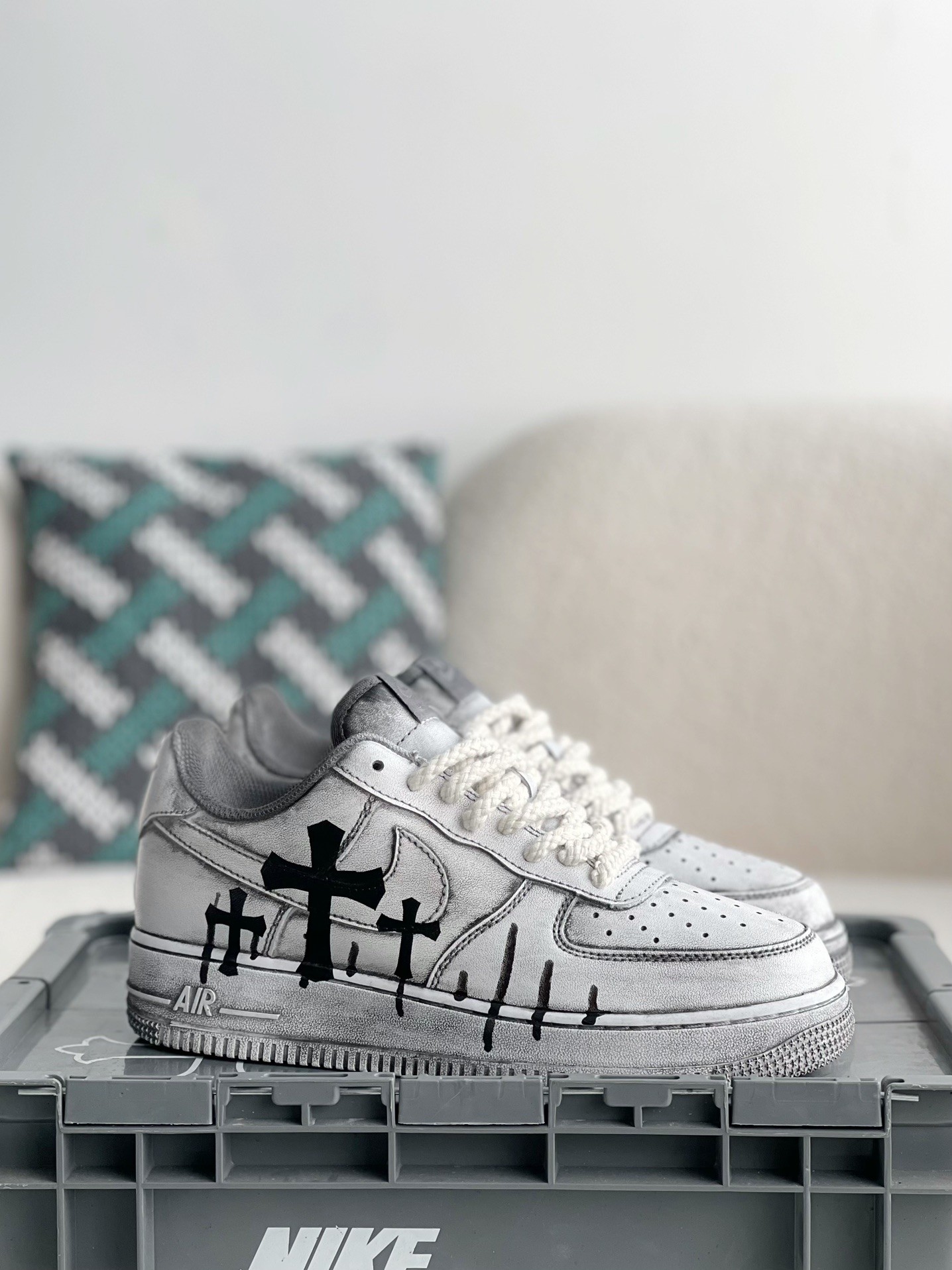 Chrome Hearts x Nike Air Force 1 sneaker