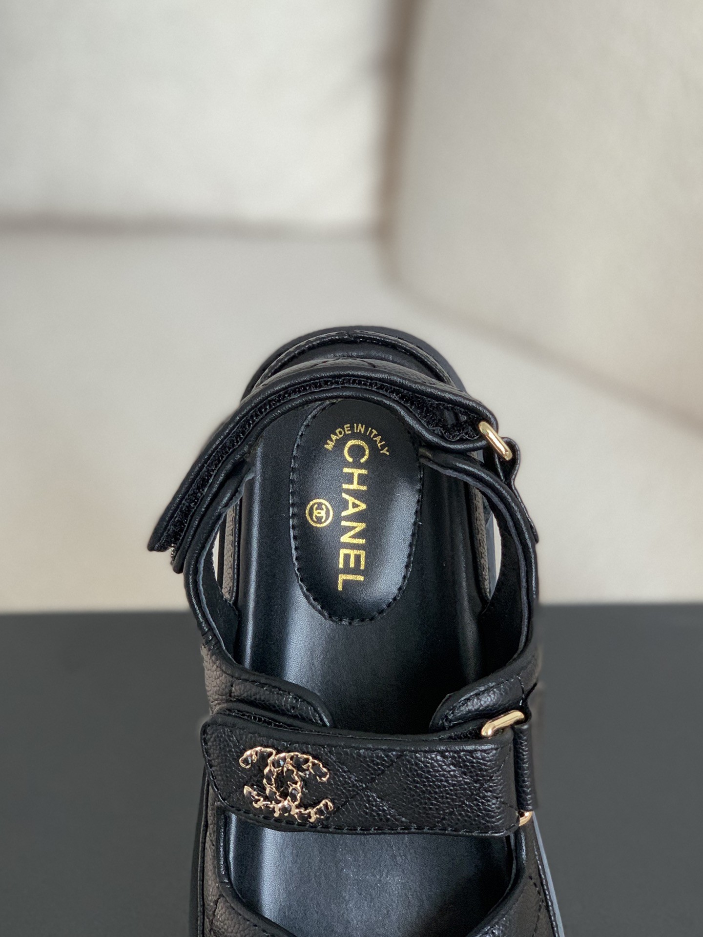 Chanel Sandals   CHANEL  TAGS  CC LOGO SHOES