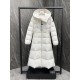 Moncler Long down jacket white