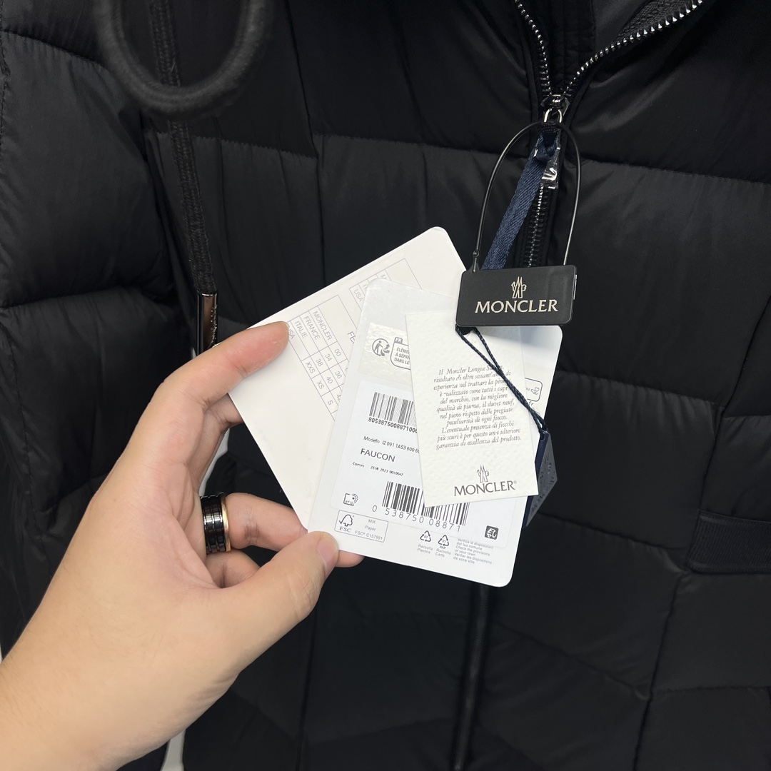 Moncler Long down jacket